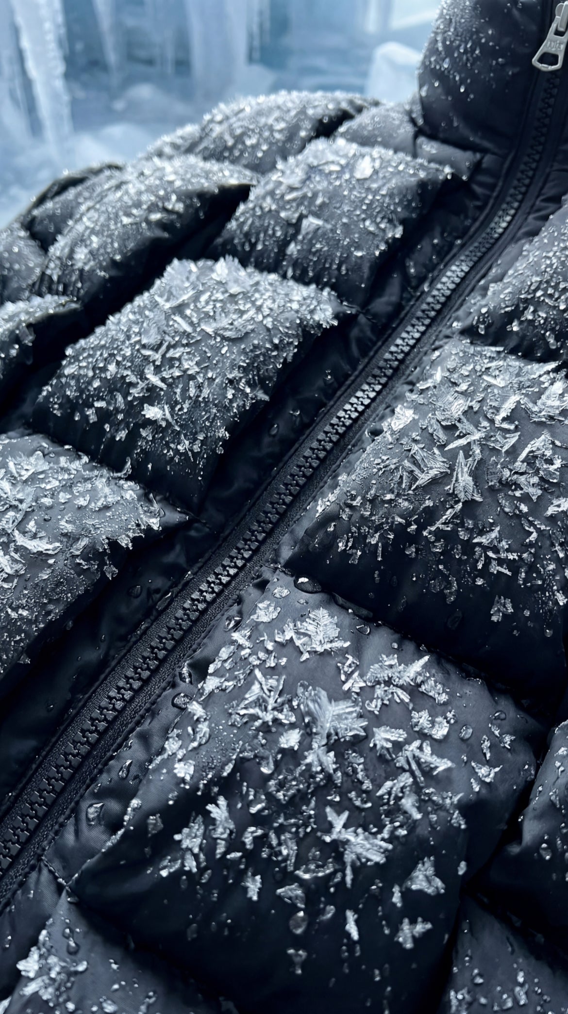 Pixel Power Puff Jacke Schwarz