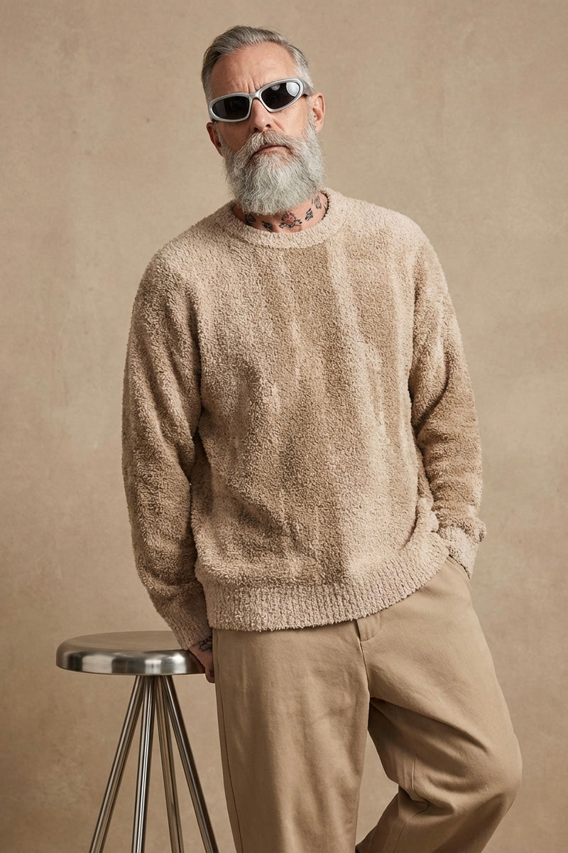 Ex©Industry KnitRib Sweater Cappuccino
