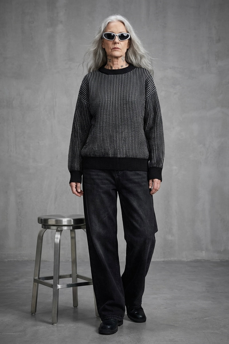 Ex©Industry KnitRib Sweater Stonerock