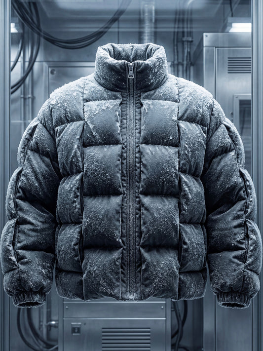 Pixel Power Puff Jacke Schwarz