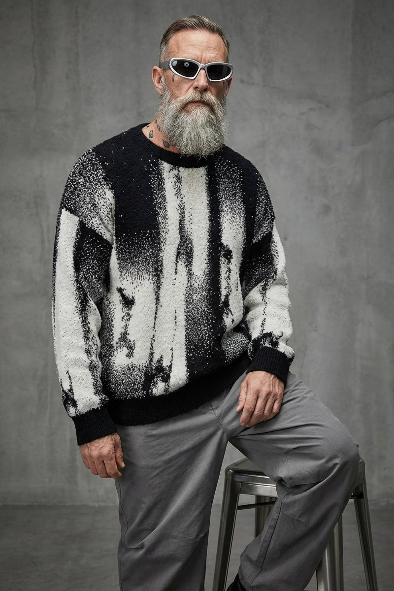 Ex©Industry KnitRib Sweater Milk