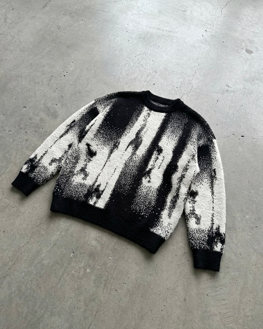 Ex©Industry KnitRib Sweater Milk