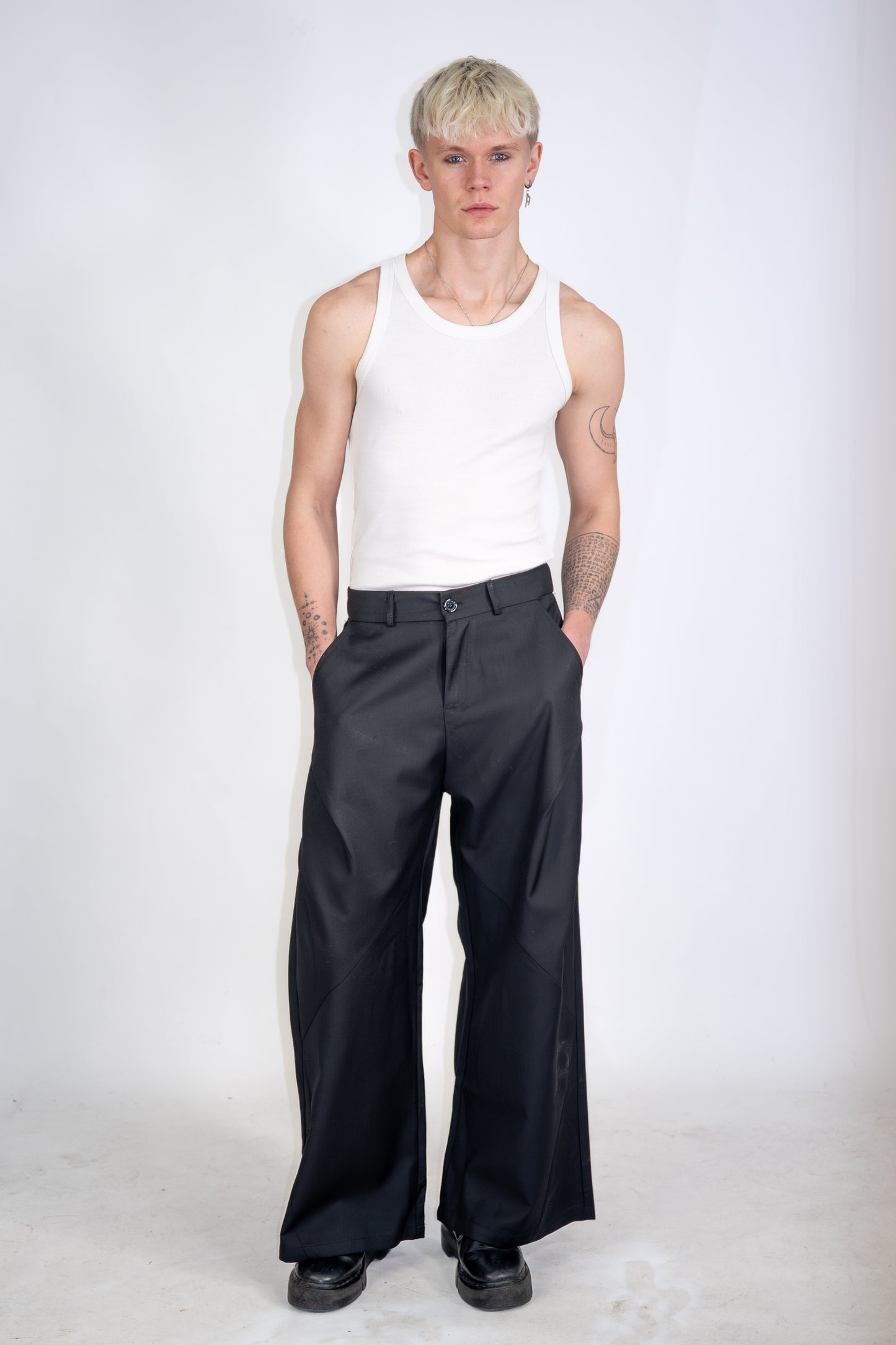 Anzug Hose Baggy Fit