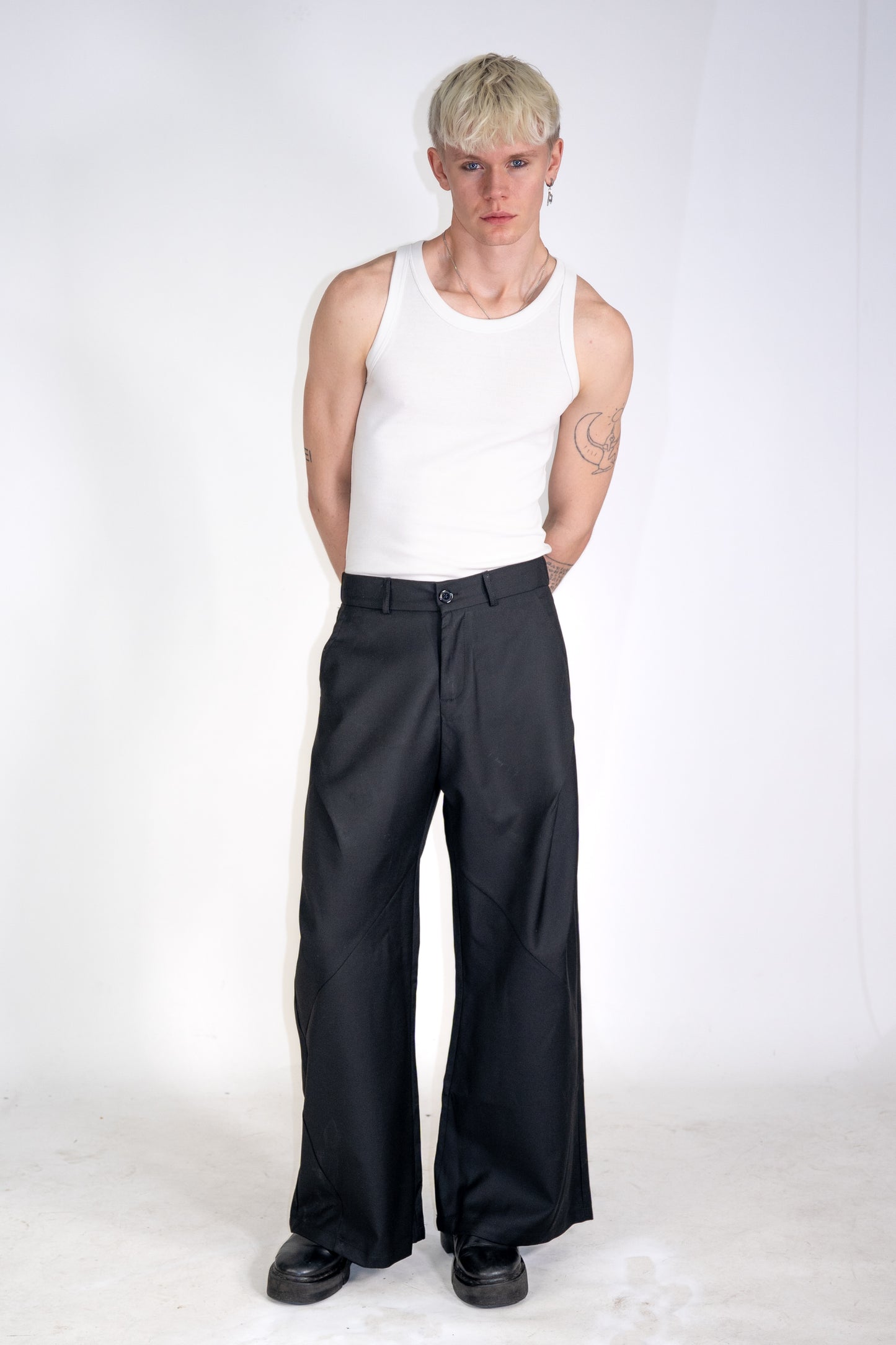 Anzug Hose Baggy Fit