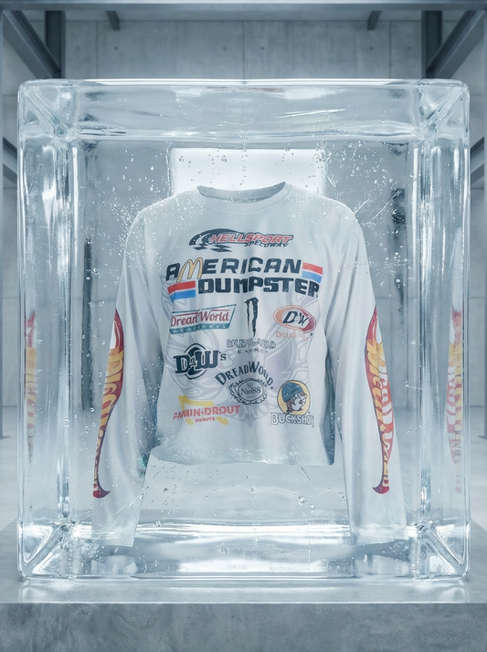 Razor Langarm Oberteil in weiss