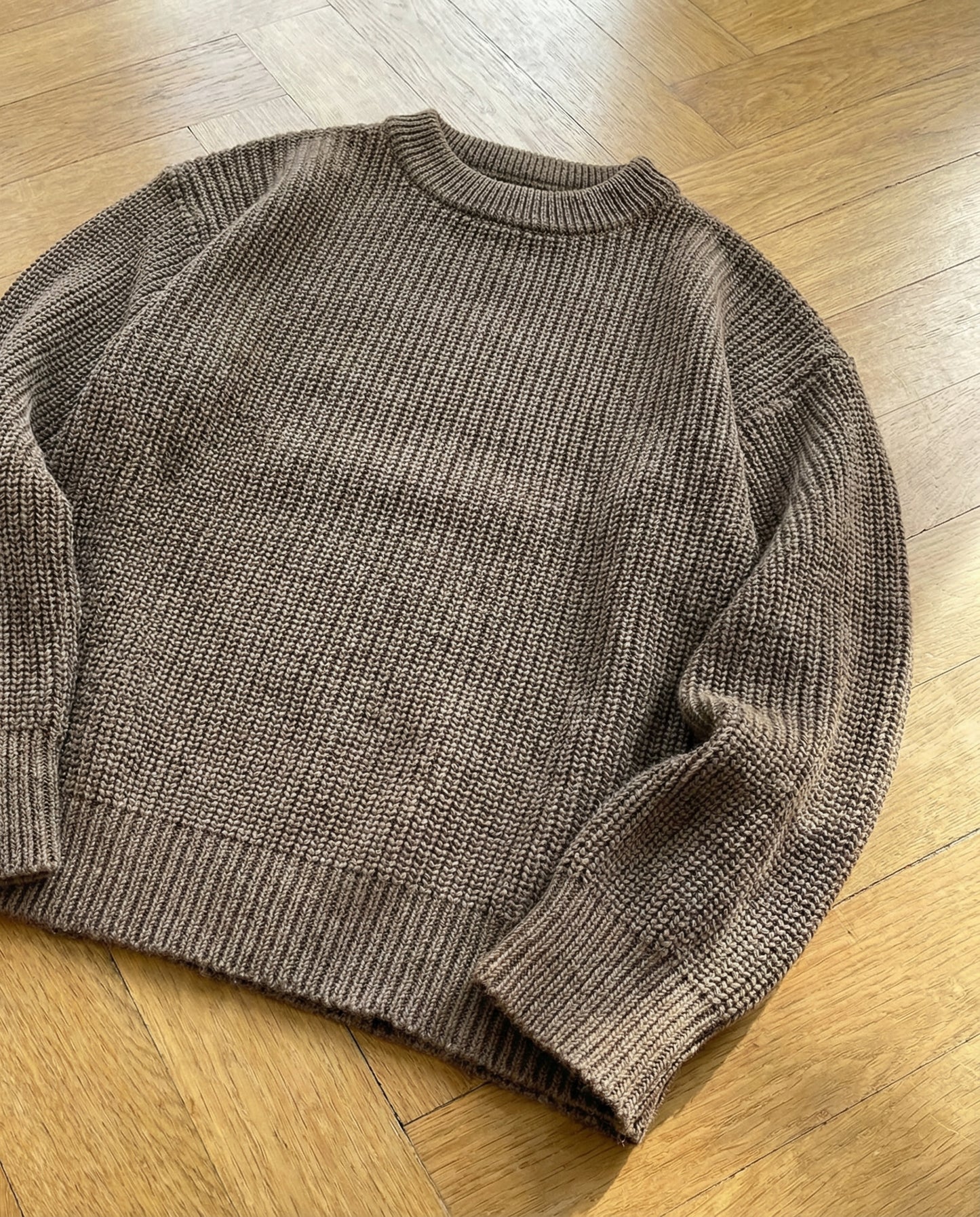 Ex©Industry Casual KnitRib Sweater Barista