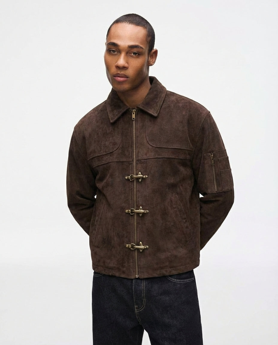 Vegan Leather Pilot Jacke