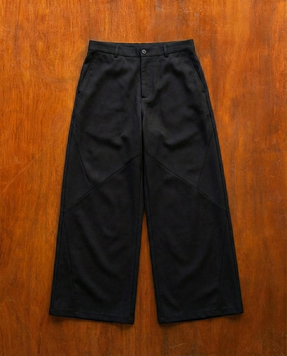 Anzug Hose Baggy Fit
